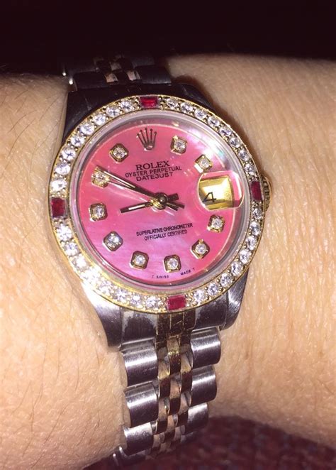 rolex datejust pink mother of pearl|rolex datejust price chart.